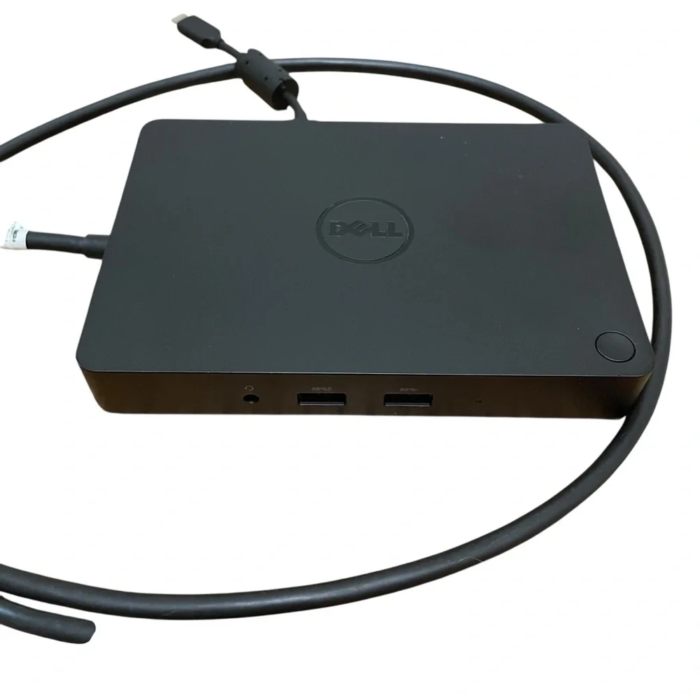 Dell WD15 K17A USB-C Docking Station Black Electronics Multiport With Cable